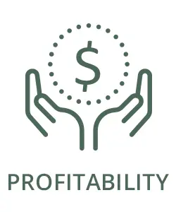 Profitability Profitability Icon
